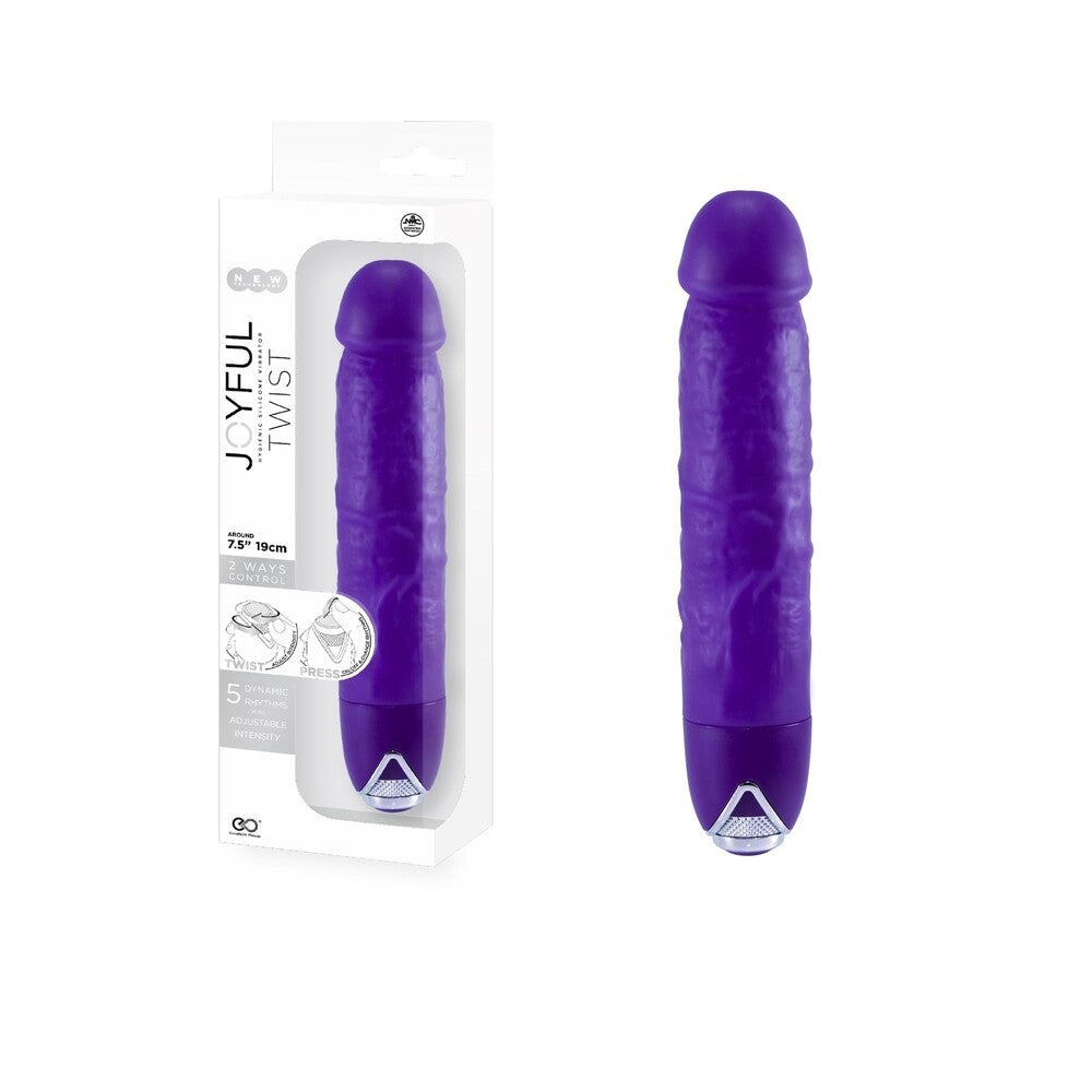 Vibratore Realistico Joyful Twist 22,5 cm - Erotika Shop