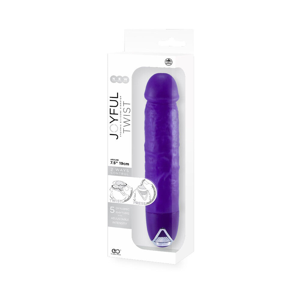 Vibratore Realistico Joyful Twist 22,5 cm - Erotika Shop