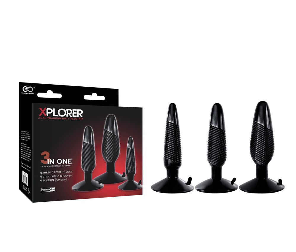 Plug Anali Xplorer Set Stimolanti - Erotika Shop