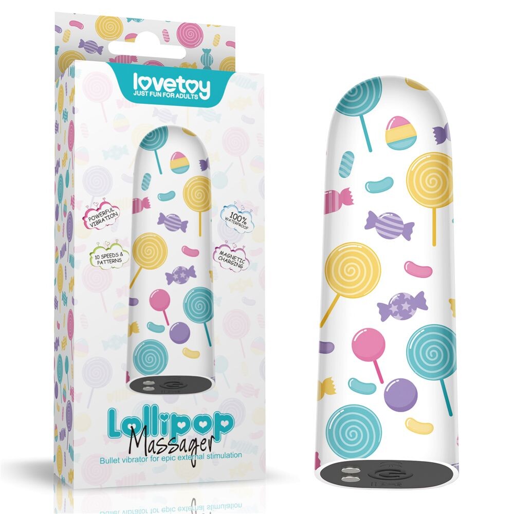 Vibratore Clitoride Lollipop Massager - Erotika Shop