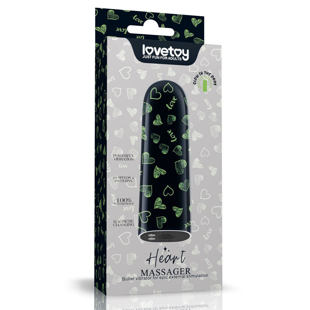 Vibratore Clitoride Glow in the Dark Massager - Erotika Shop