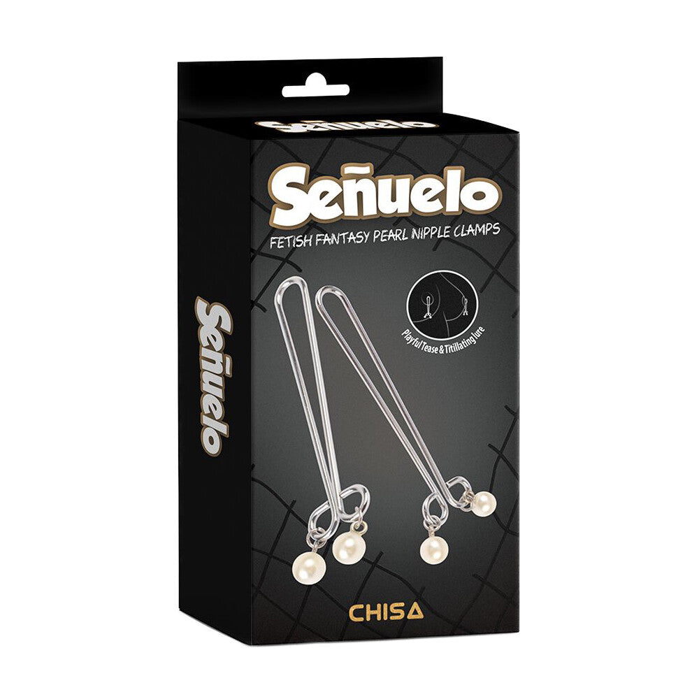 Pinzette per Capezzoli Fetish Fantasy Pearl - Erotika Shop
