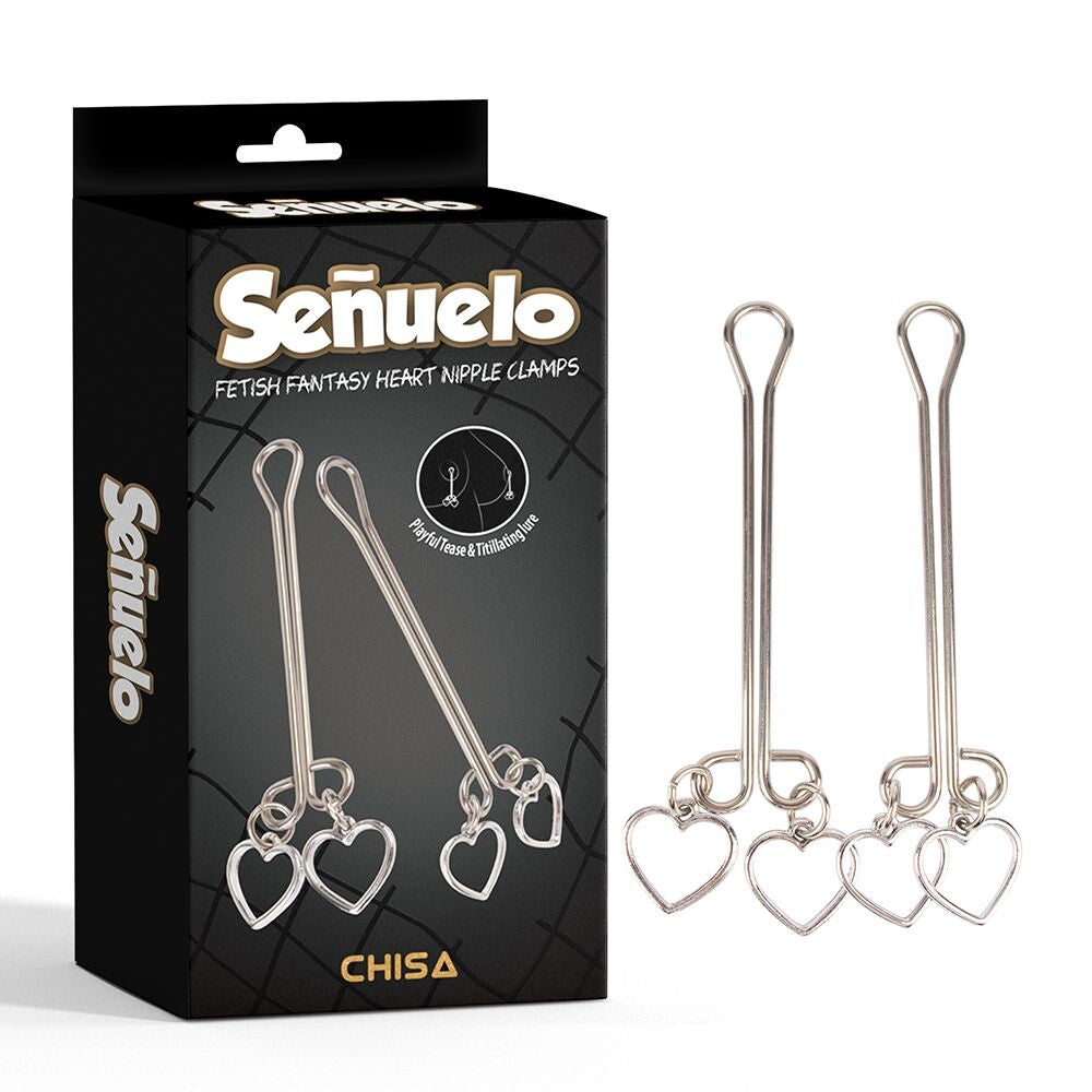 Pinzette per Capezzoli Fetish Fantasy Heart - Erotika Shop