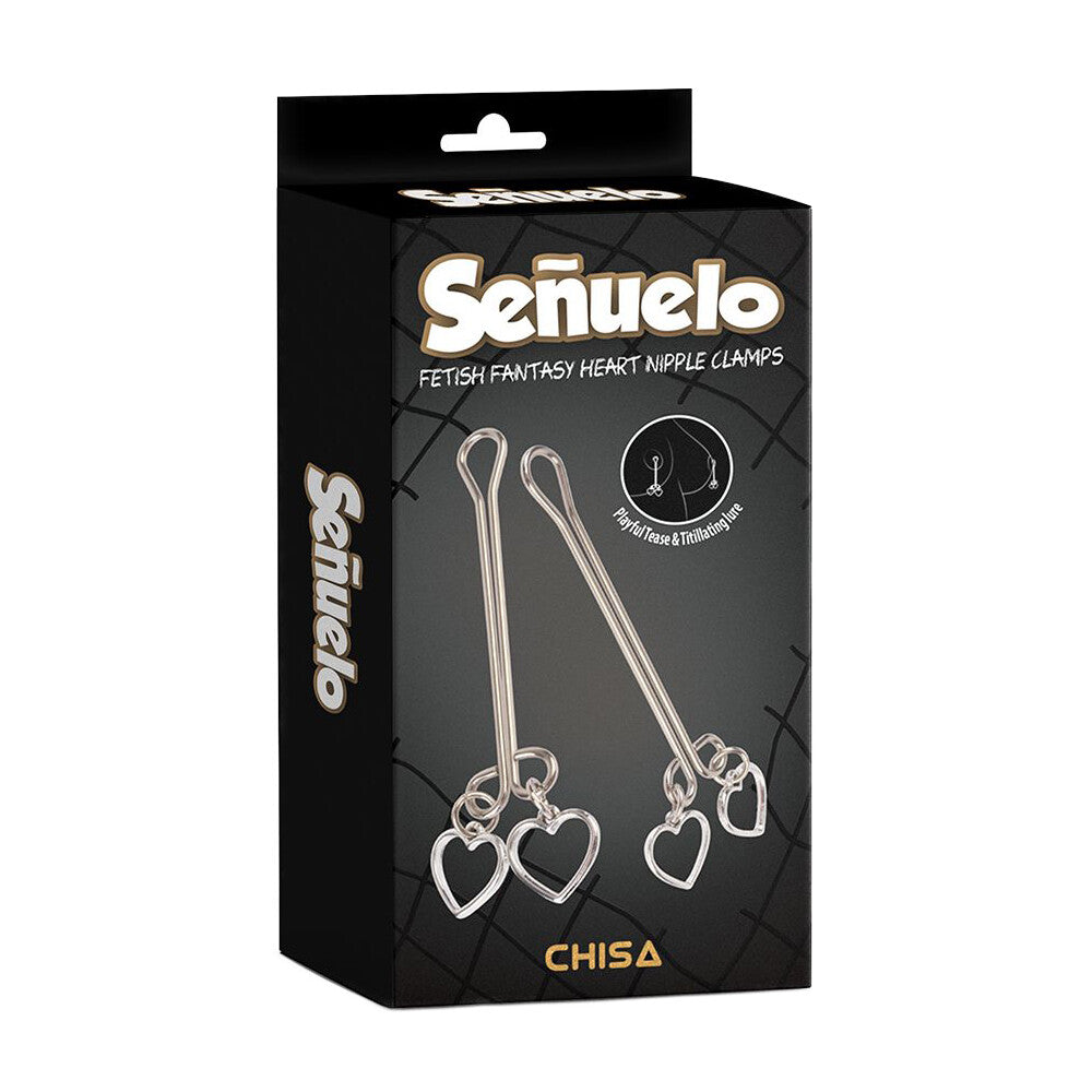 Pinzette per Capezzoli Fetish Fantasy Heart - Erotika Shop