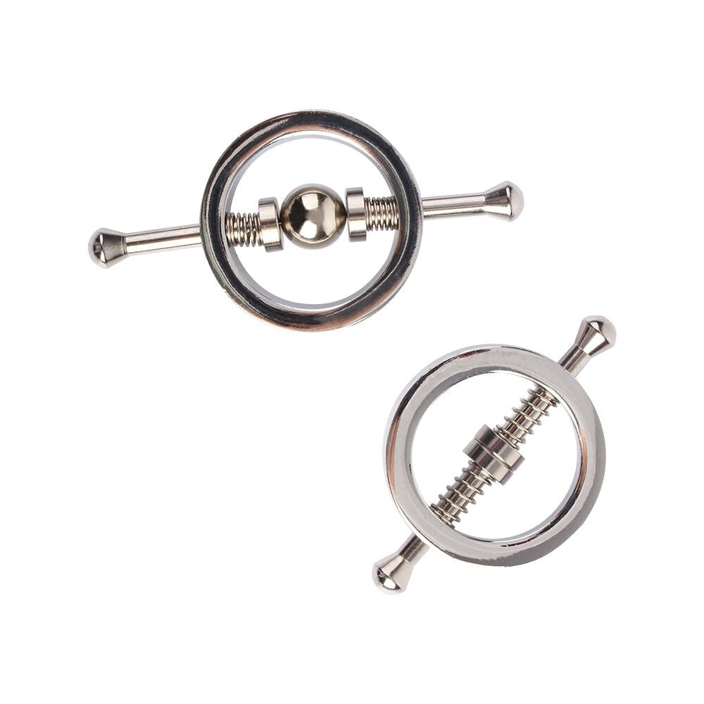 Pinzette per Capezzoli Spring Metal - Erotika Shop