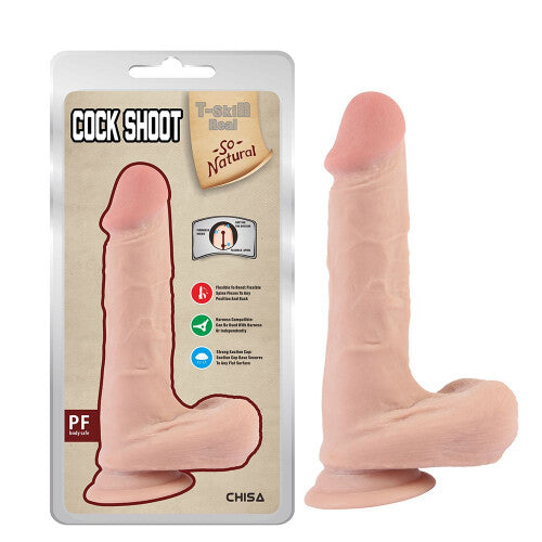 Dildo Realistico Cook Shoot 20 cm - Erotika Shop