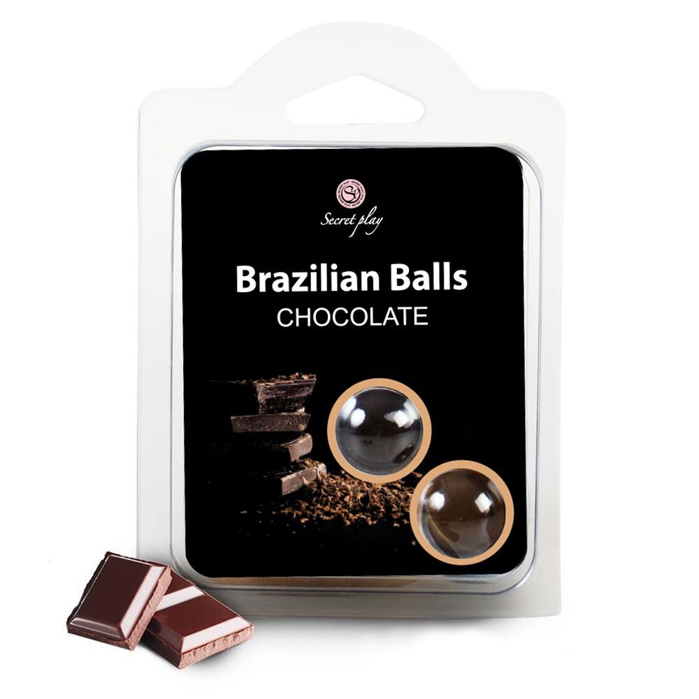 Olio Massaggio Brazilian Balls Cioccolato - Erotika Shop