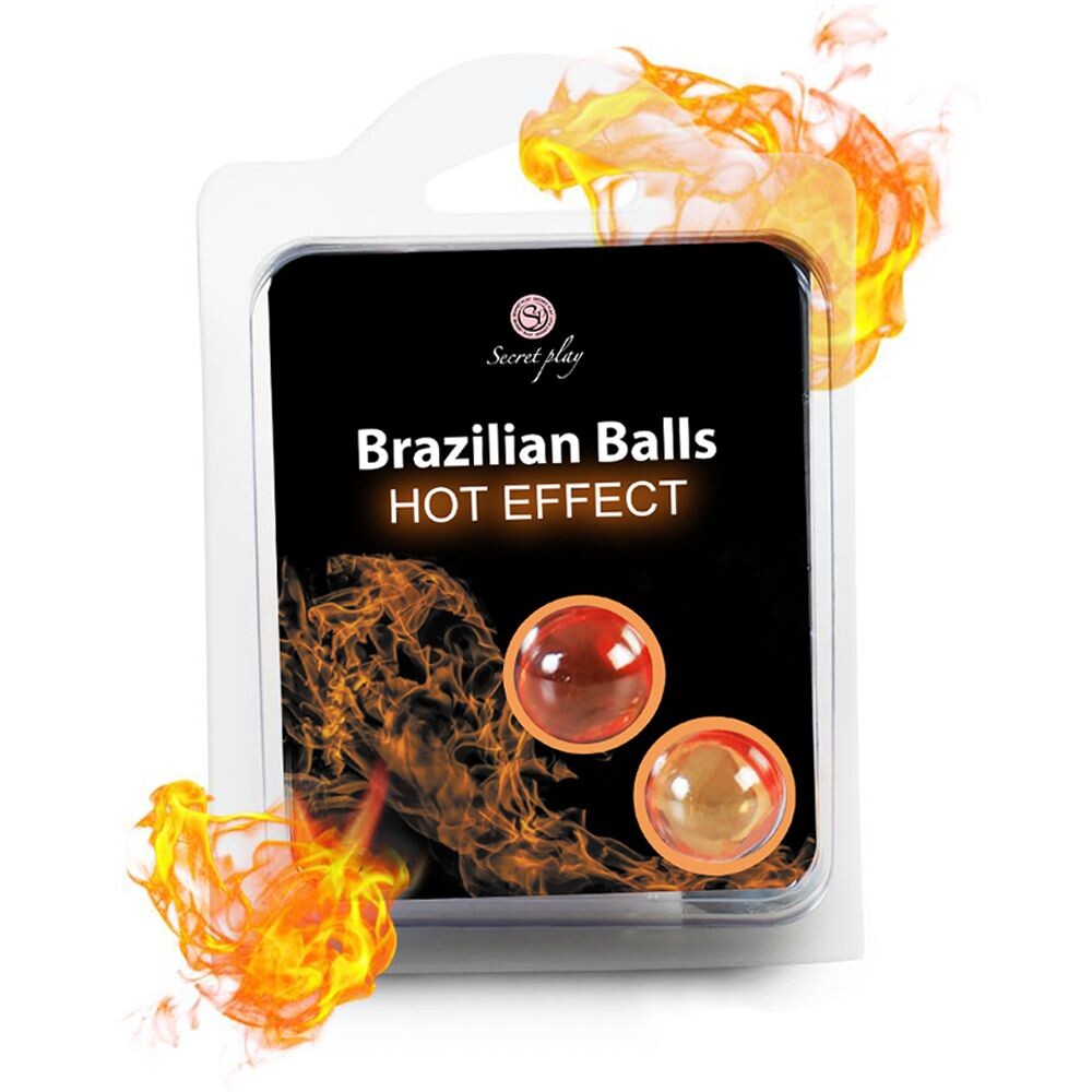 Olio Massaggio Brazilian Balls Effetto Caldo - Erotika Shop