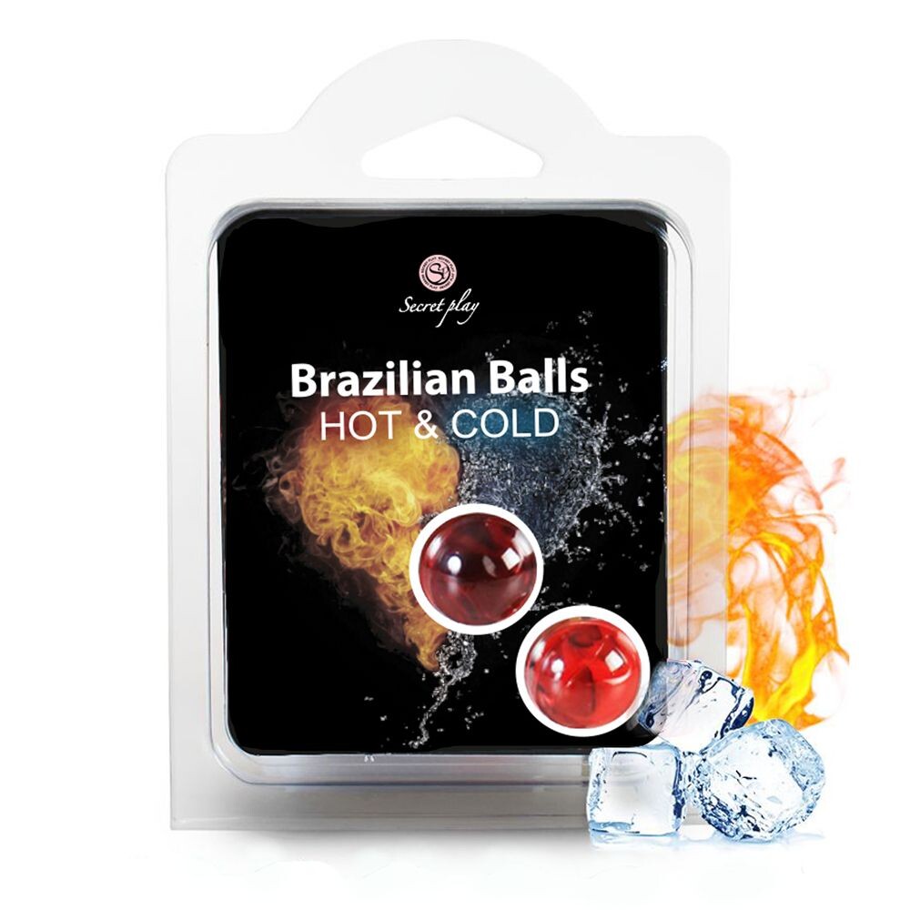 Olio Massaggio Brazilian Balls Effetto Caldo Freddo - Erotika Shop