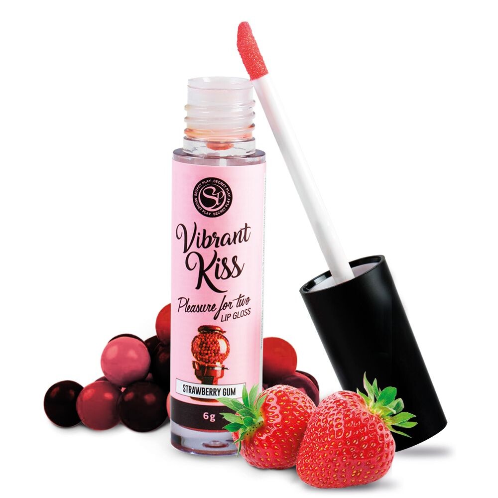 Lucidalabbra Sesso Orale Vibrant Kiss Fragola - Erotika Shop