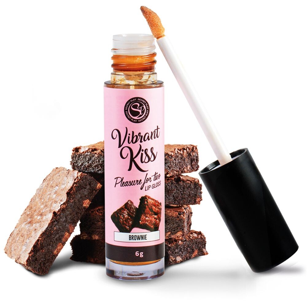 Lucidalabbra Sesso Orale Vibrant Kiss Brownie - Erotika Shop