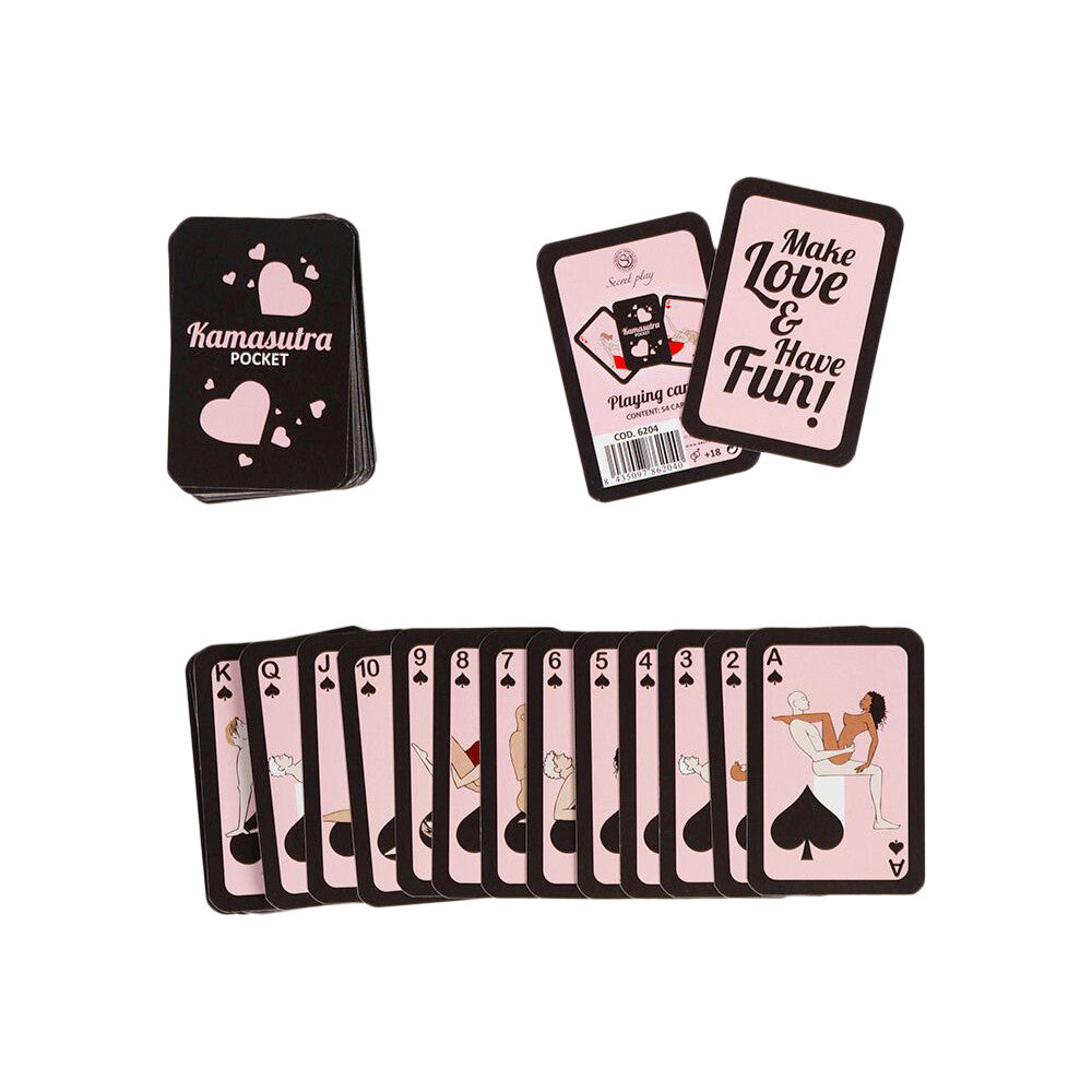 Kamasutra Pocket Playing Cards - Erotika Shop