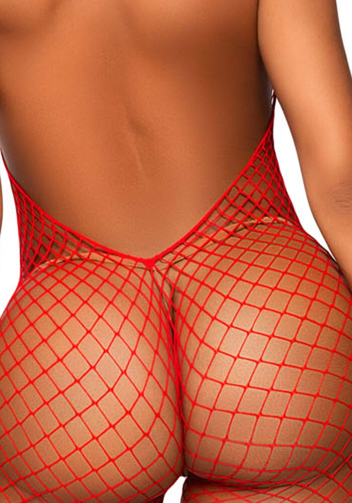 Tuta Sexy Racer Rosso - Erotika Shop