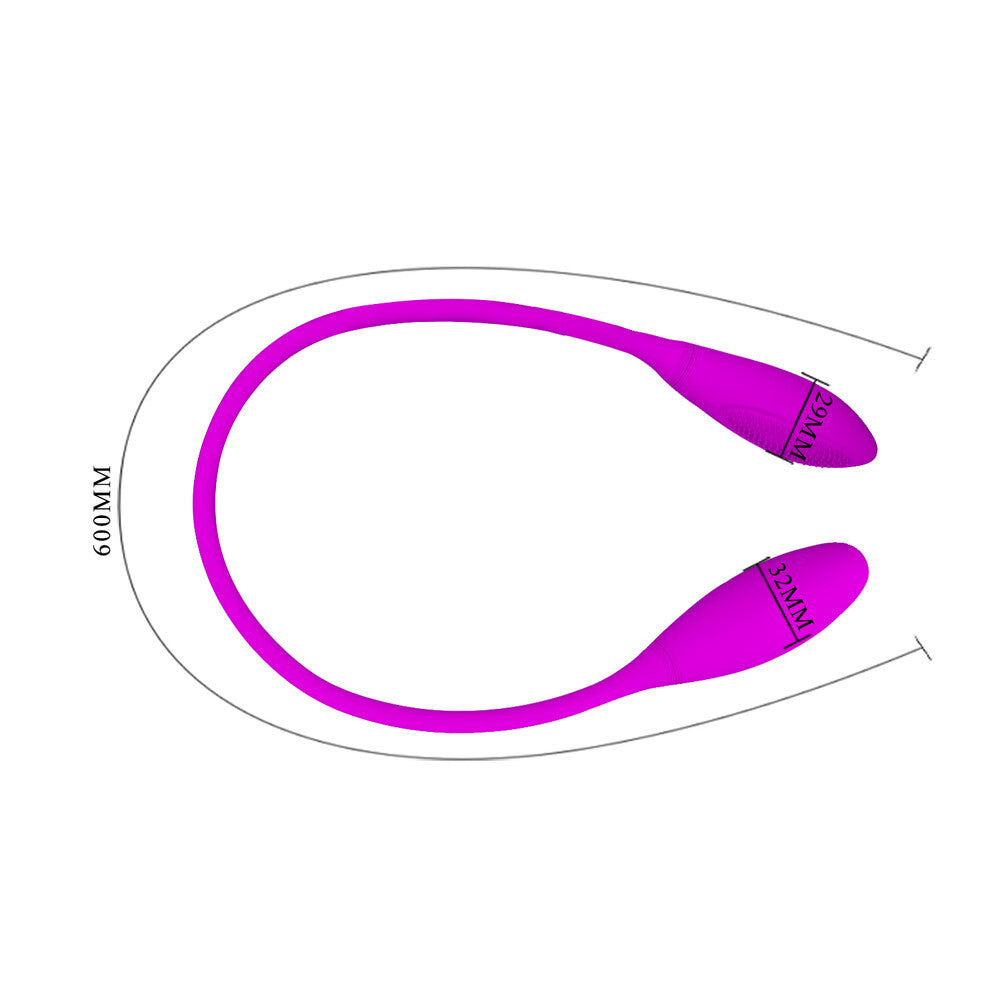 Vibratore Doppia Stimolazione Snaky - Erotika Shop