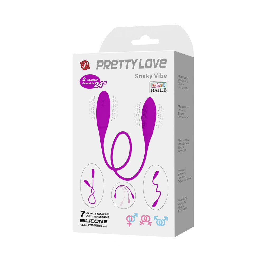 Vibratore Doppia Stimolazione Snaky - Erotika Shop