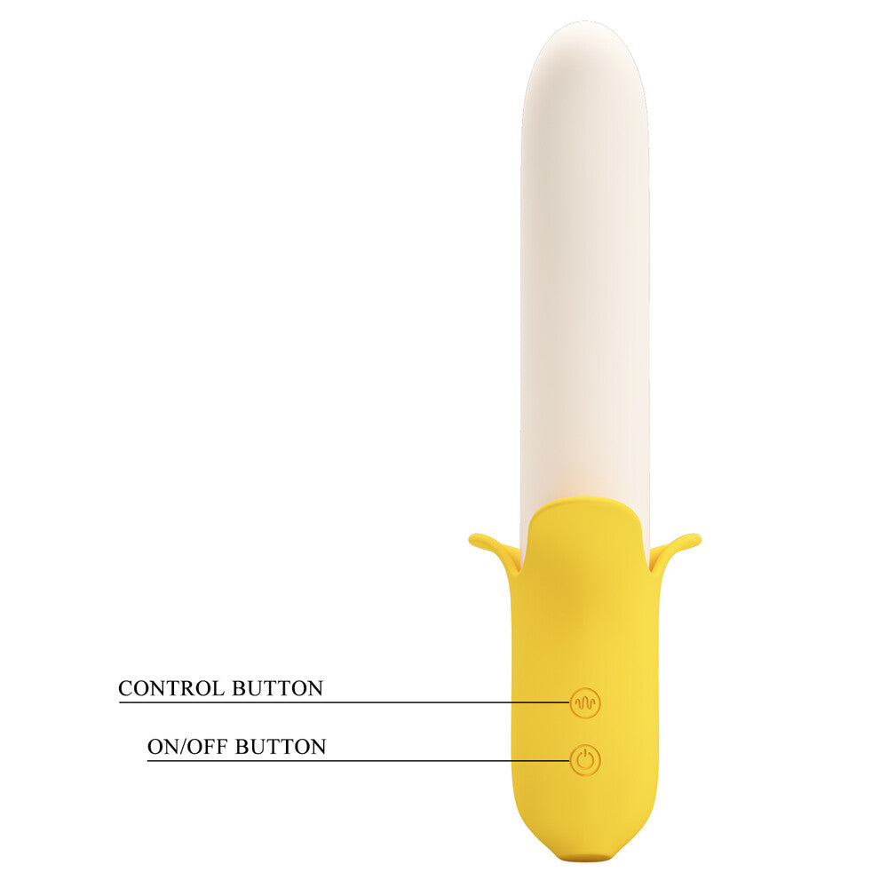 Vibratore Punto-G Banana Geek 19,5 cm