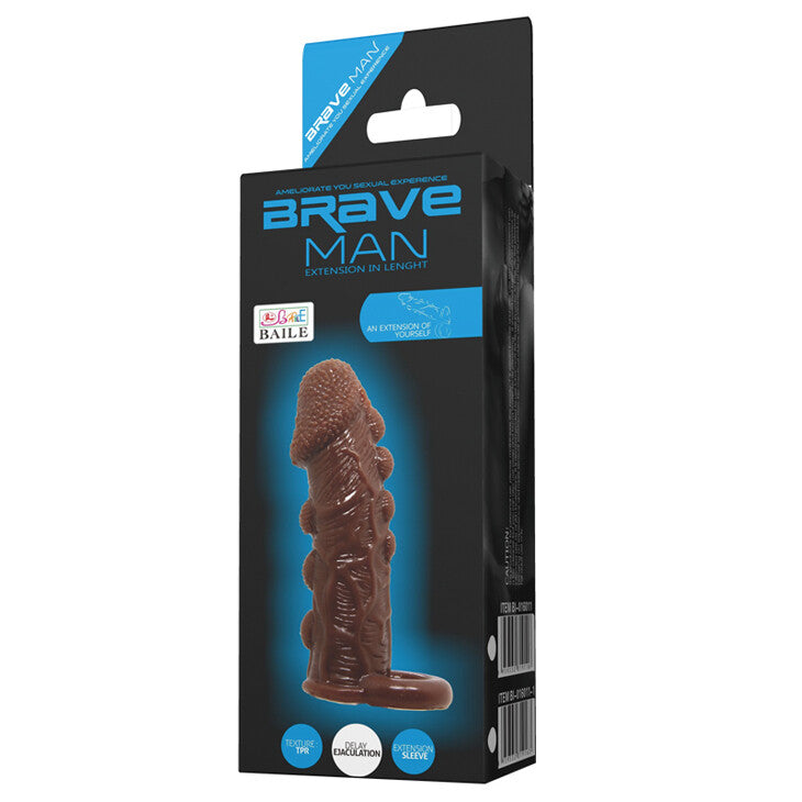 Guaina e Prolunga Pene Brave Man Alien - Erotika Shop