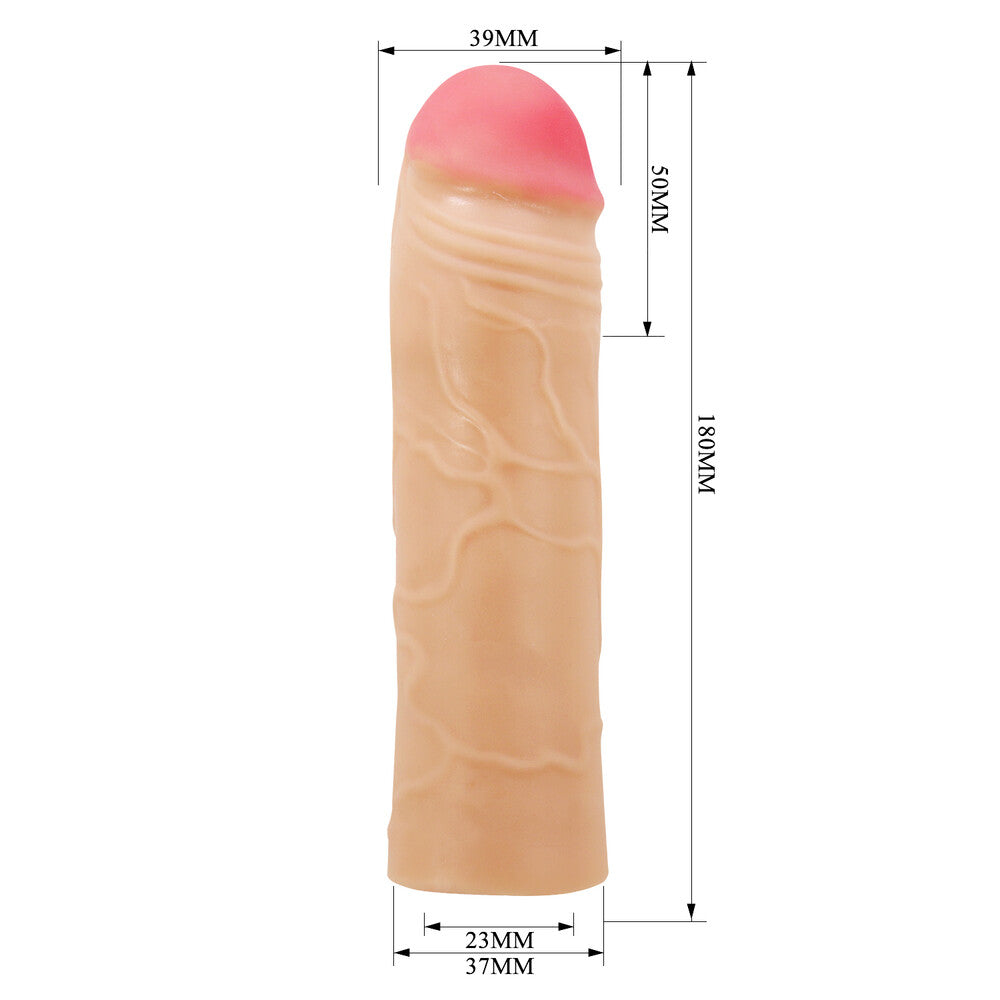 Guaina e Prolunga Pene Chane 18 cm - Erotika Shop