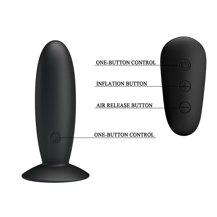 Vibratore Anale Remote Control Raven - Erotika Shop