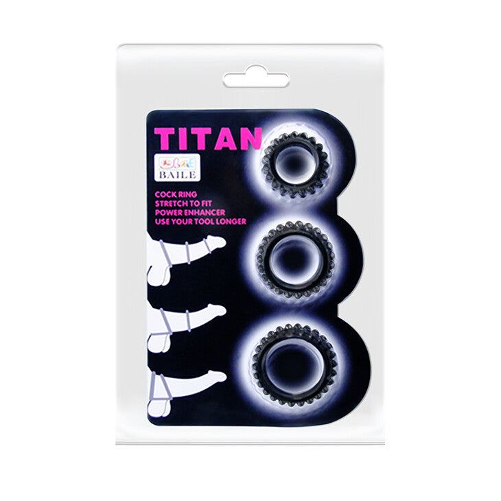 Anelli Fallici Titan - Erotika Shop