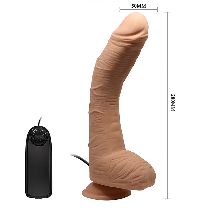 Dildo XXL Beautiful Vibrant Alex 25 cm - Erotika Shop
