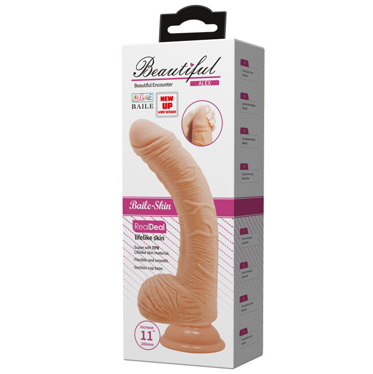 Dildo XXL Beautiful Vibrant Alex 25 cm - Erotika Shop