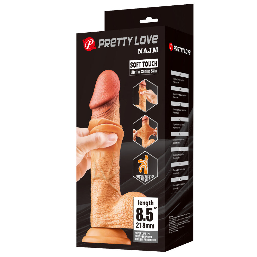 Dildo Realistico Najm 21,8 cm - Erotika Shop