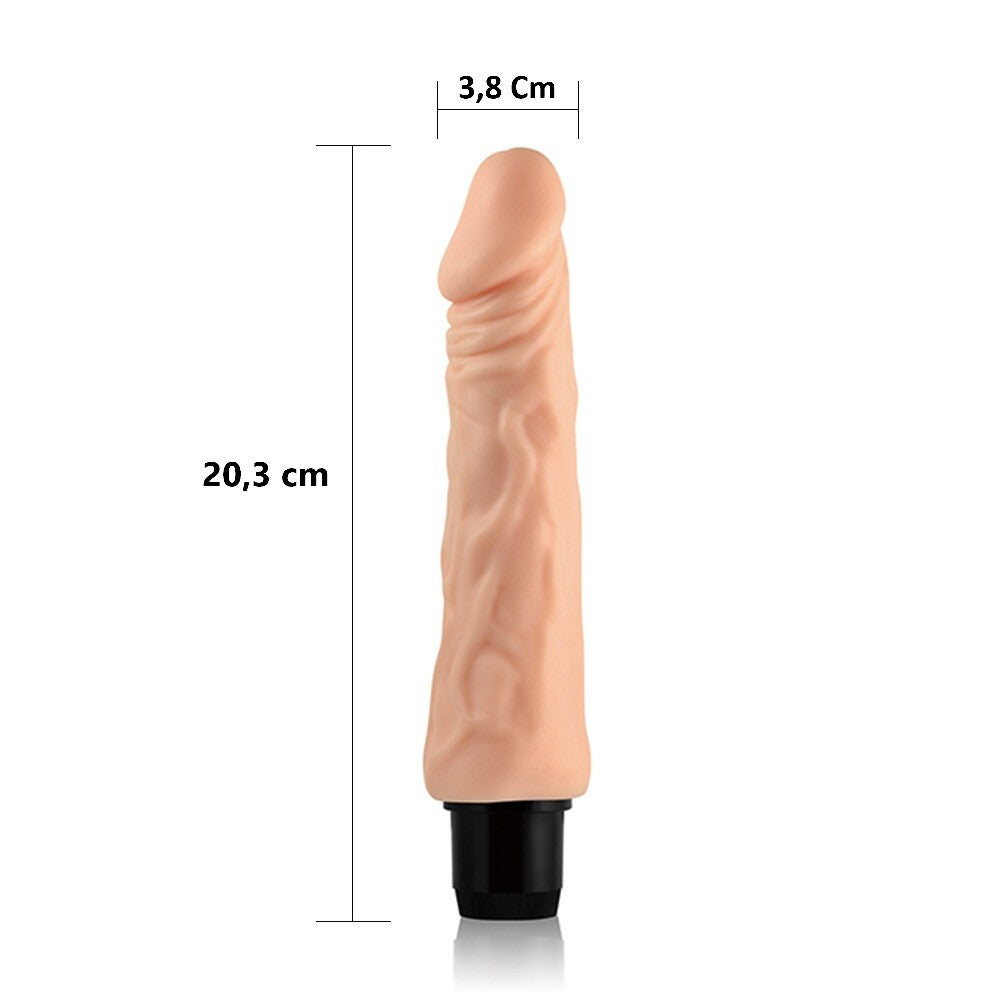 Vibratore Realistico Kevin 20 cm - Erotika Shop