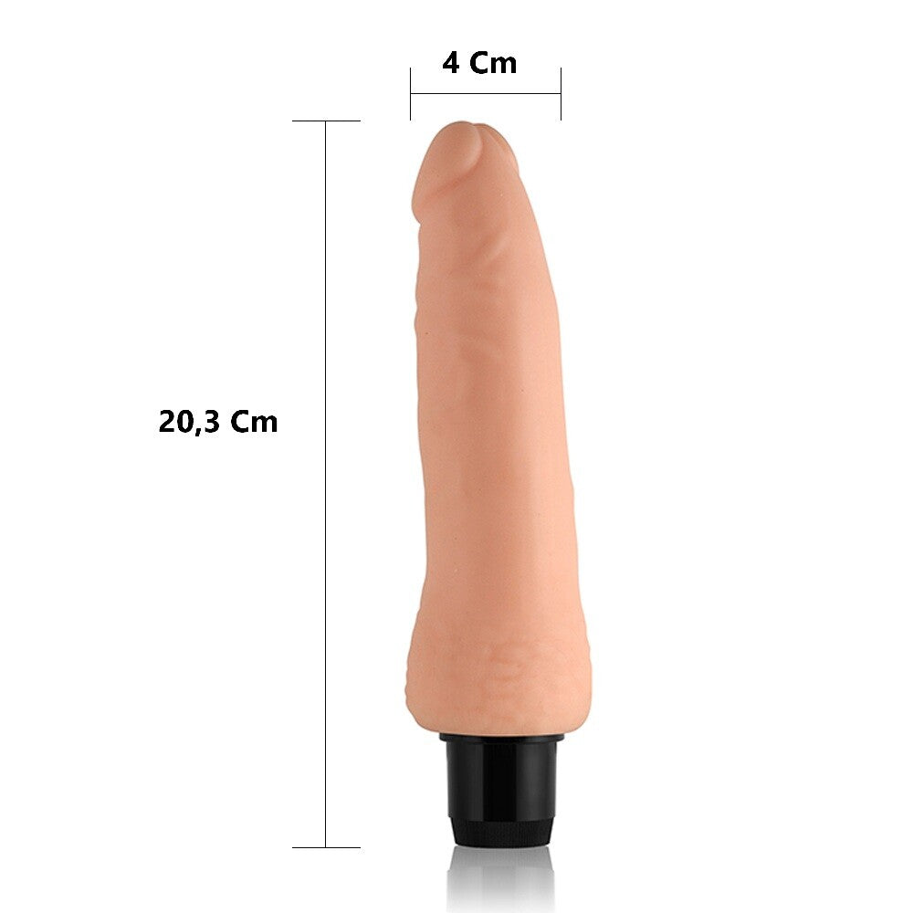 Vibratore Realistico Melvin 20 cm - Erotika Shop