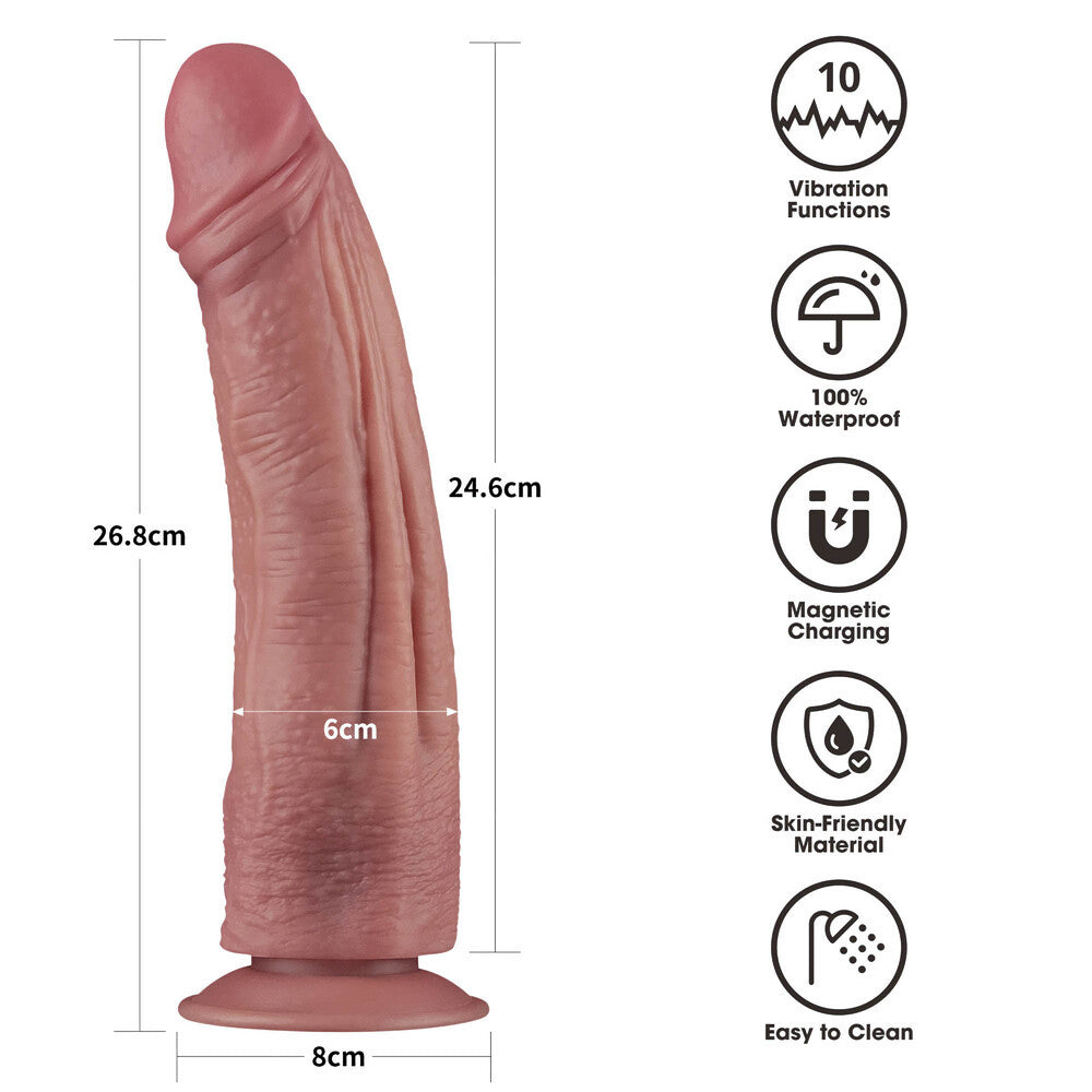 Vibratore Realistico Power Cock Magnum - Erotika Shop