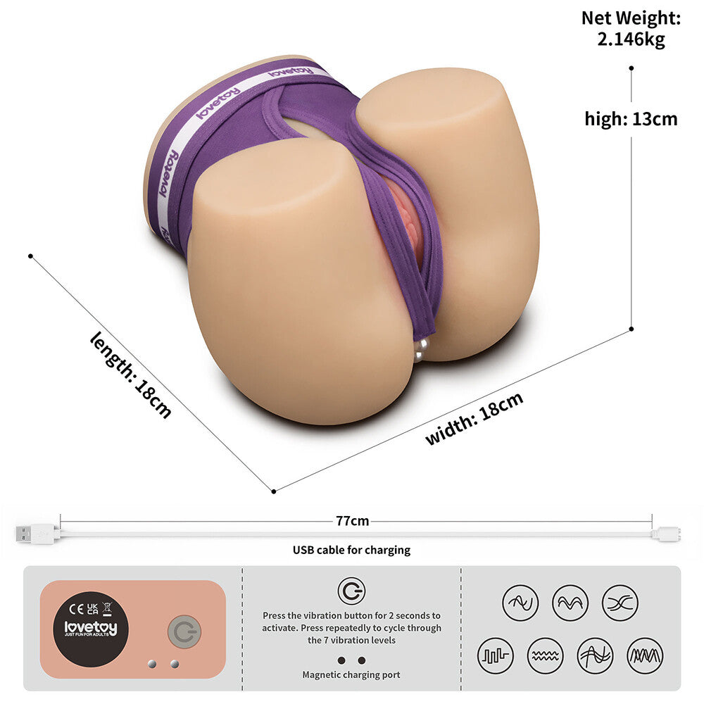 Vagina Artificiale Sensation Pulse Amber - Erotika Shop