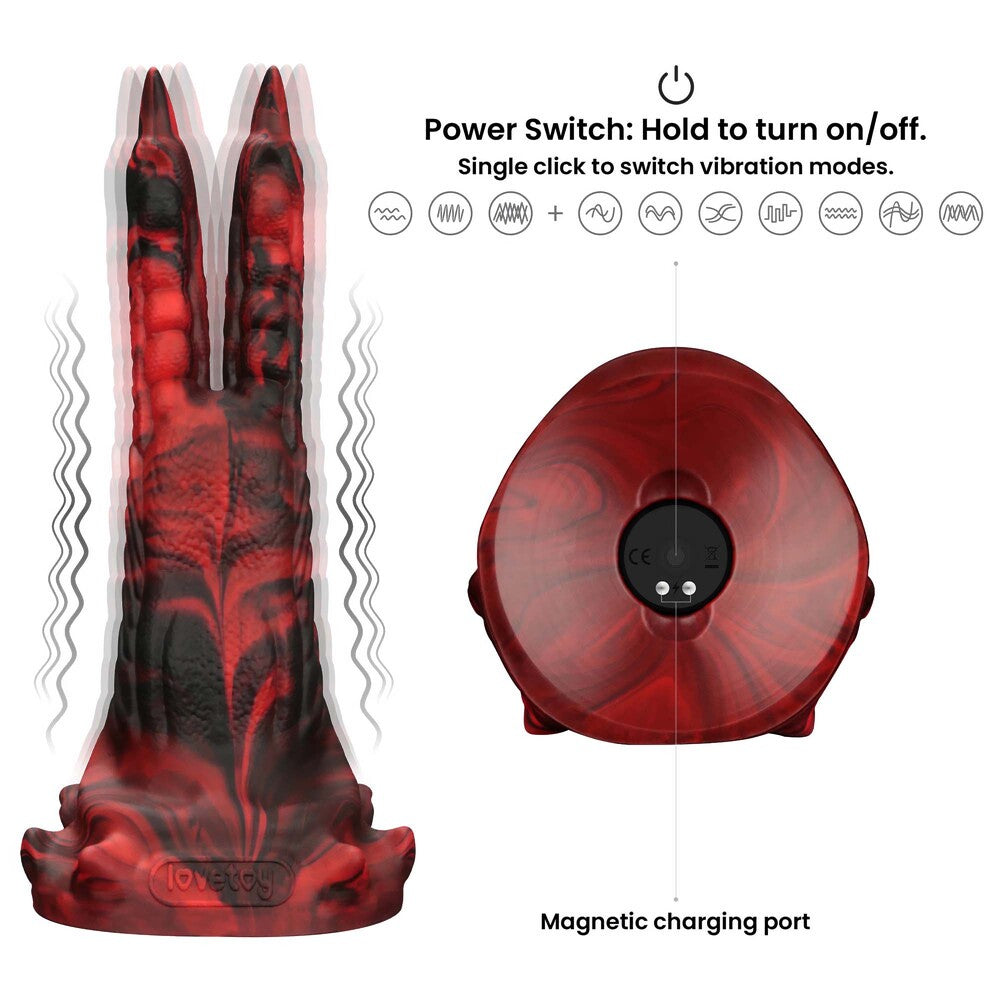 Dildo Monster Savage Charm Double Claw