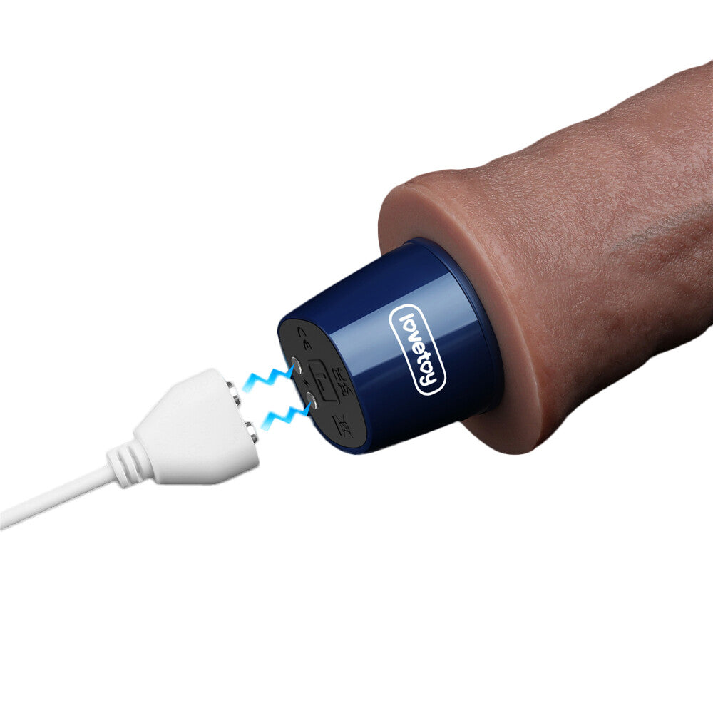 Vibratore Realistico Bungee 24,5 cm - Erotika Shop