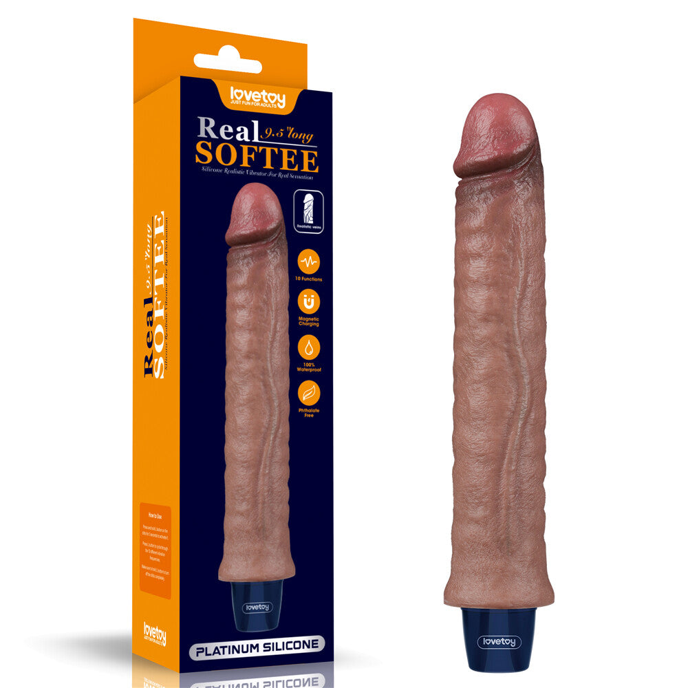 Vibratore Realistico Bungee 24,5 cm - Erotika Shop