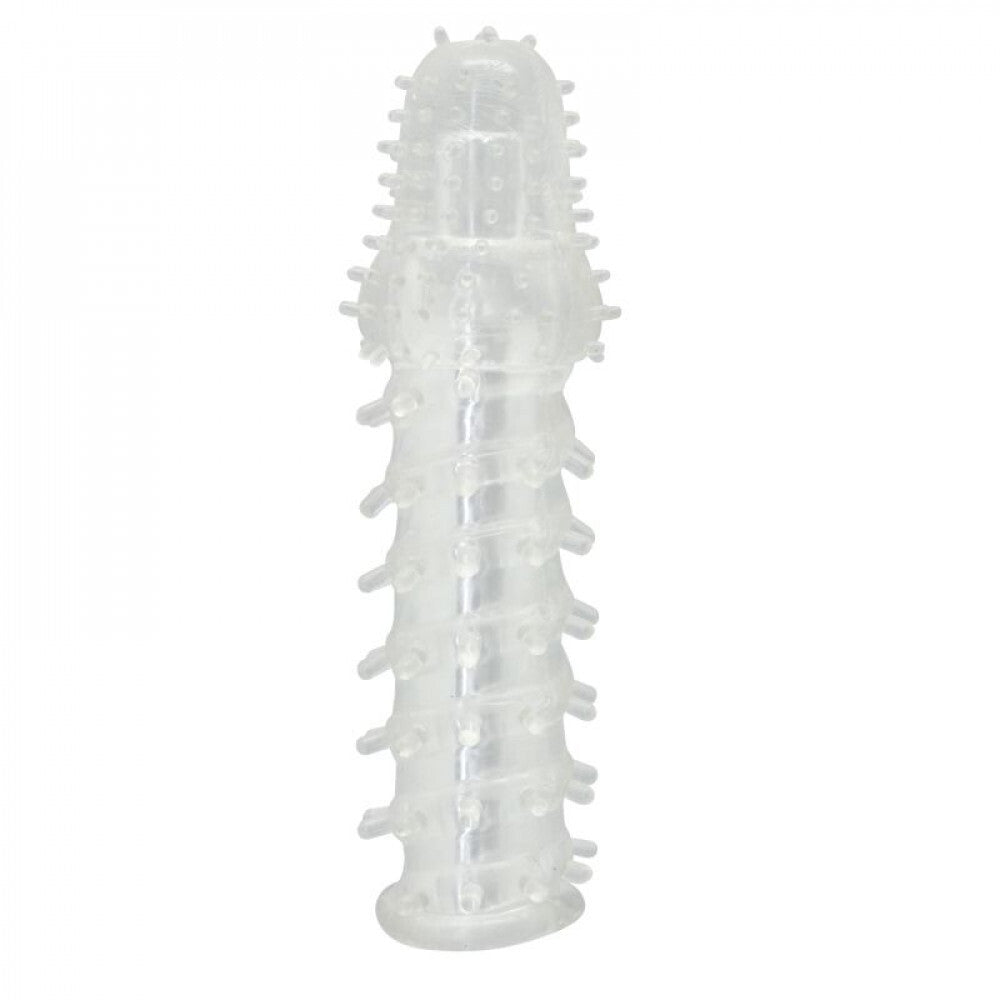 Guaina e Prolunga Pene Bristled Sleeve 14,5 cm - Erotika Shop