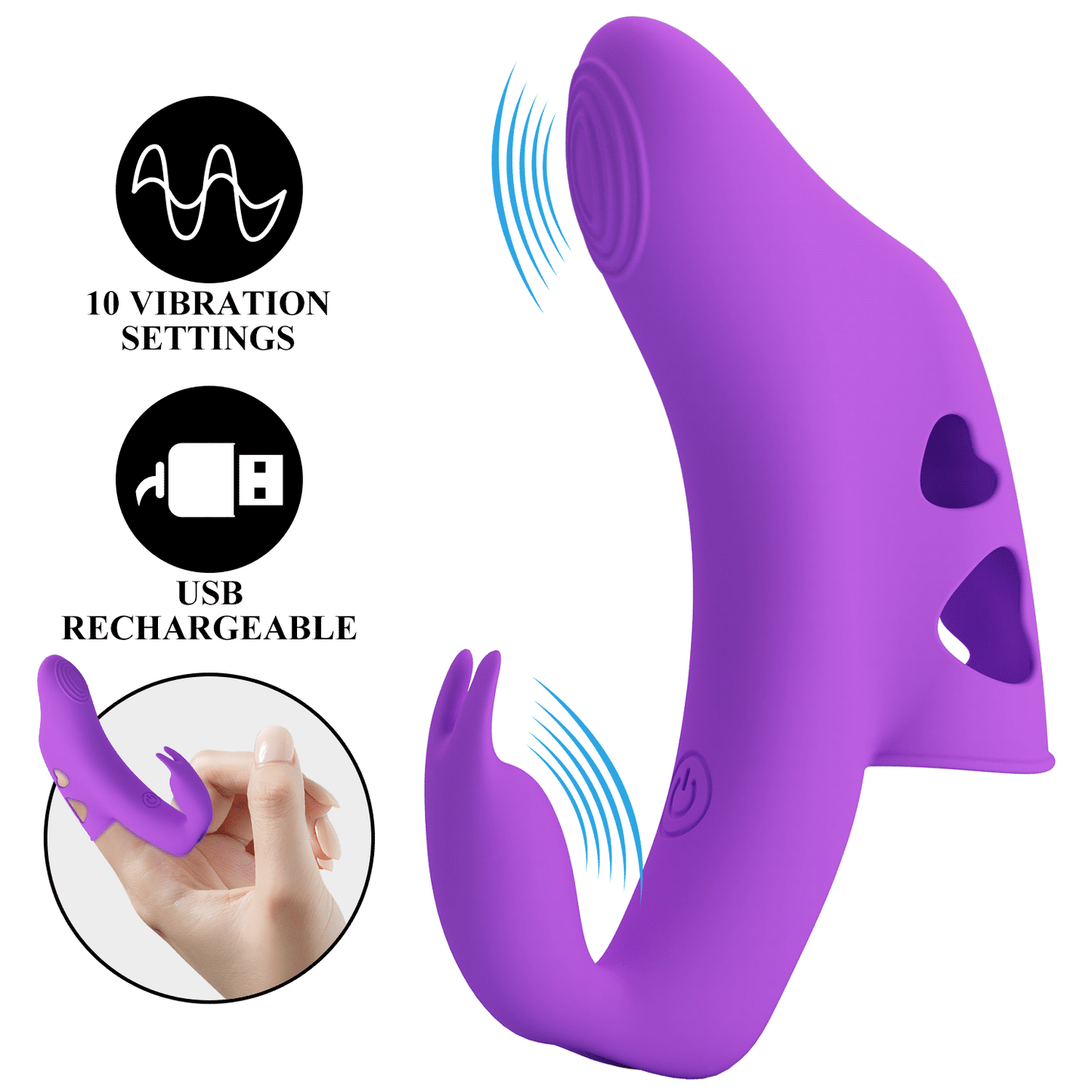 Vibratore Finger Yenna - Erotika Shop