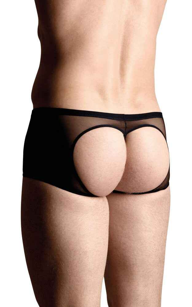 Intimo Uomo Black Open Boxer