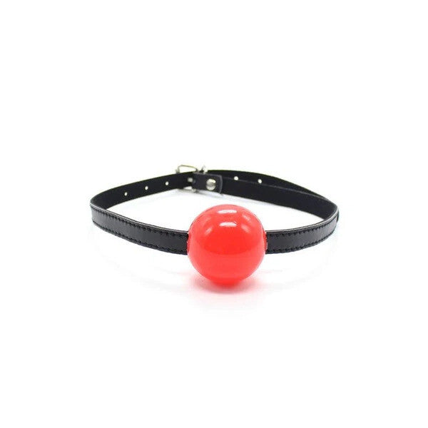 Ball Gag Red&Black - Erotika Shop