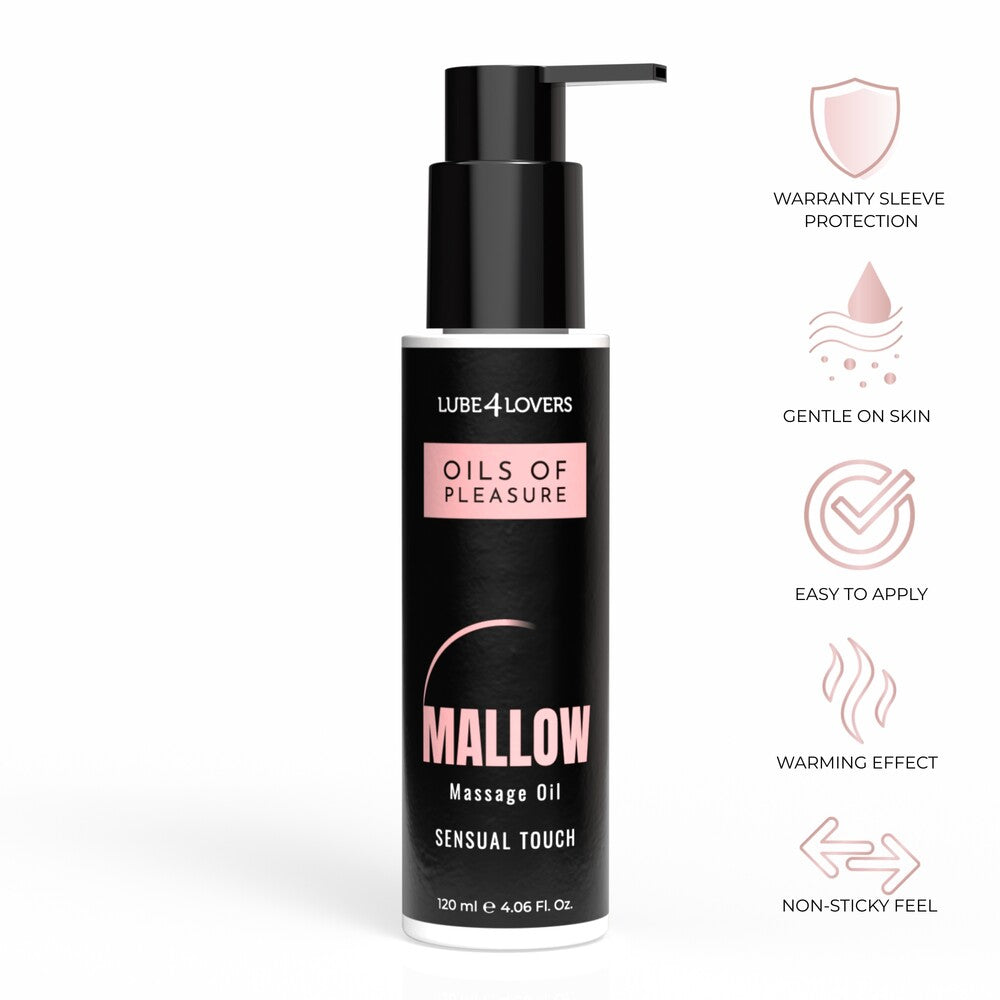 Olio da Massaggio Pleasure Marshmallow 120 ml - Erotika Shop