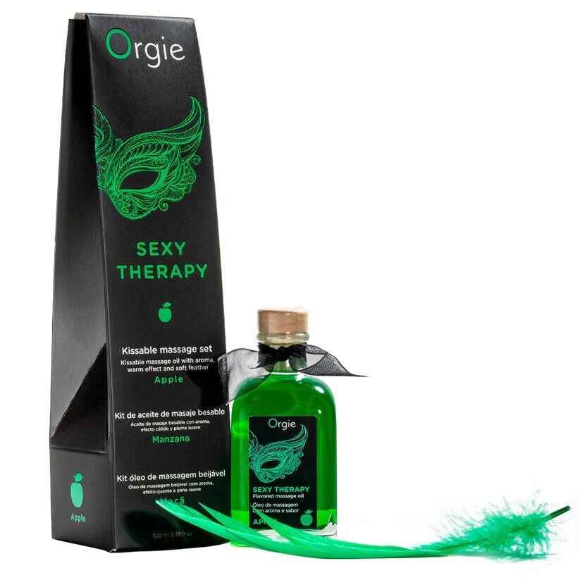 Olio Massaggio Sexy Therapy Mela Verde