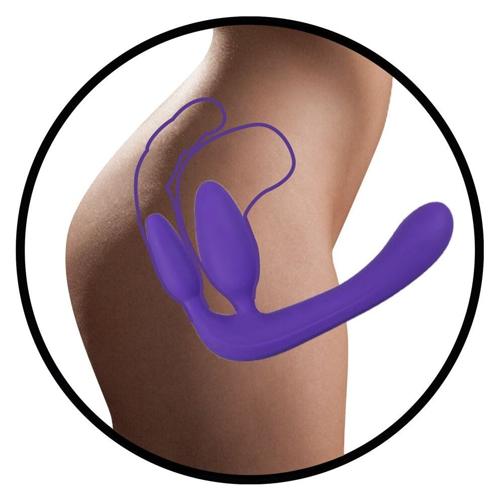 Strap On Triple Teaser 20 cm - Erotika Shop