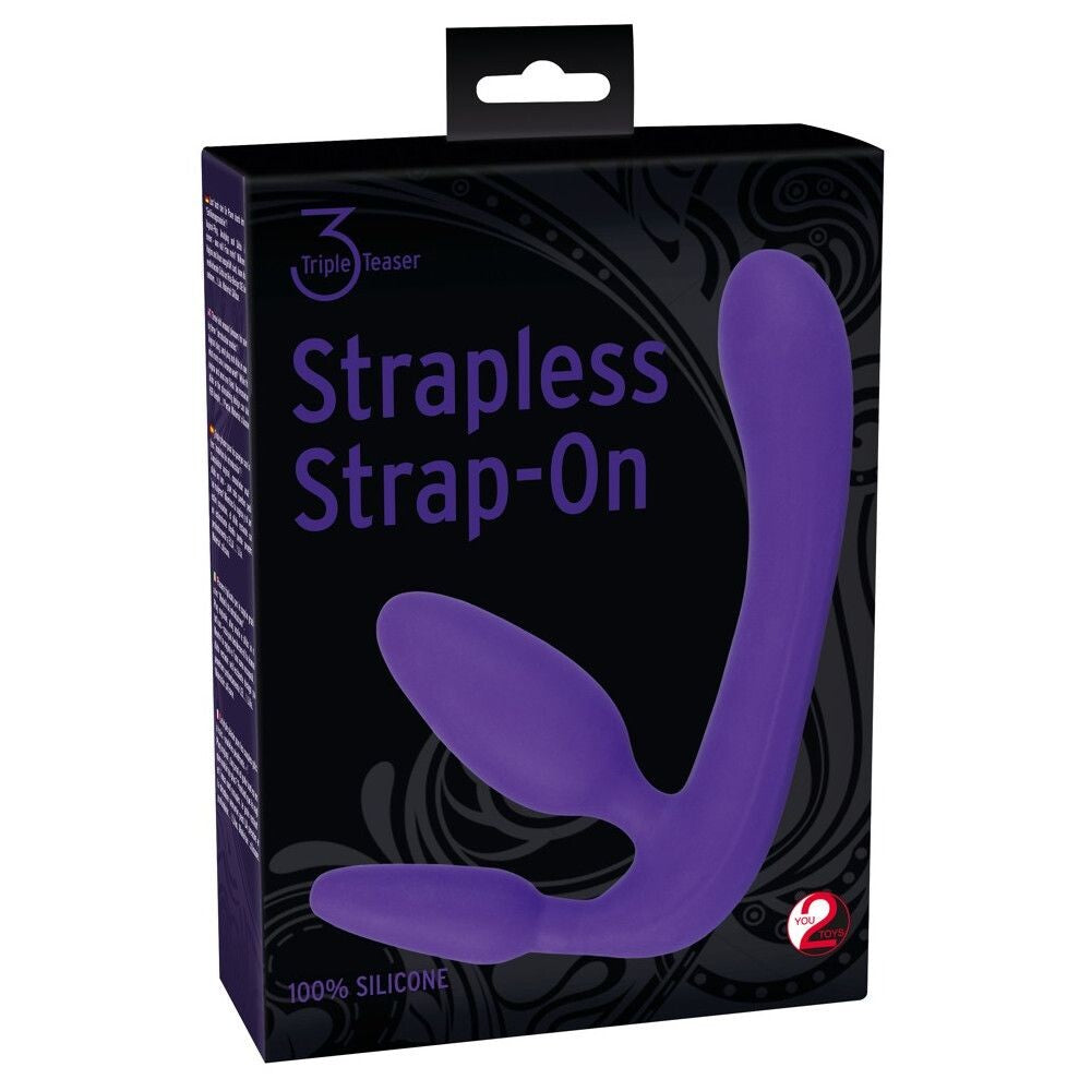 Strap On Triple Teaser 20 cm - Erotika Shop