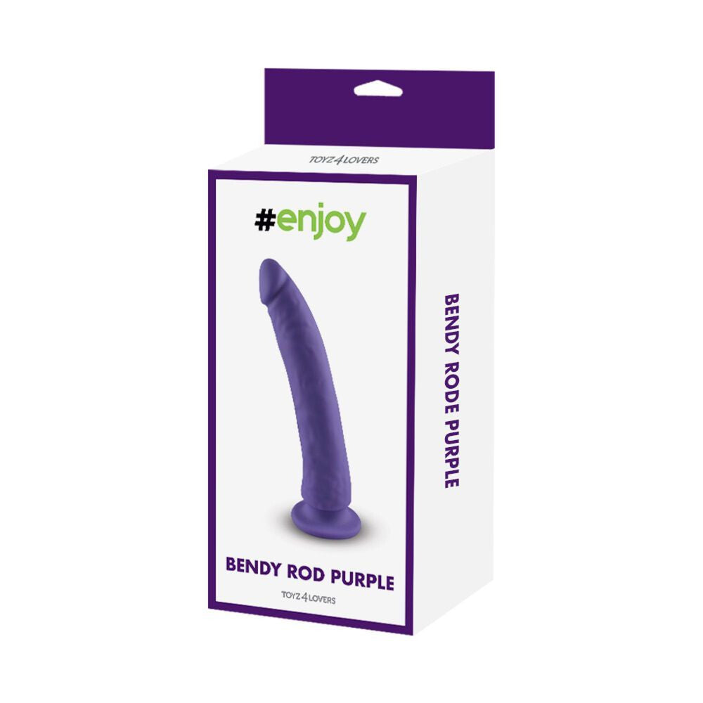 Dildo Bendy Rod Purple - Erotika Shop