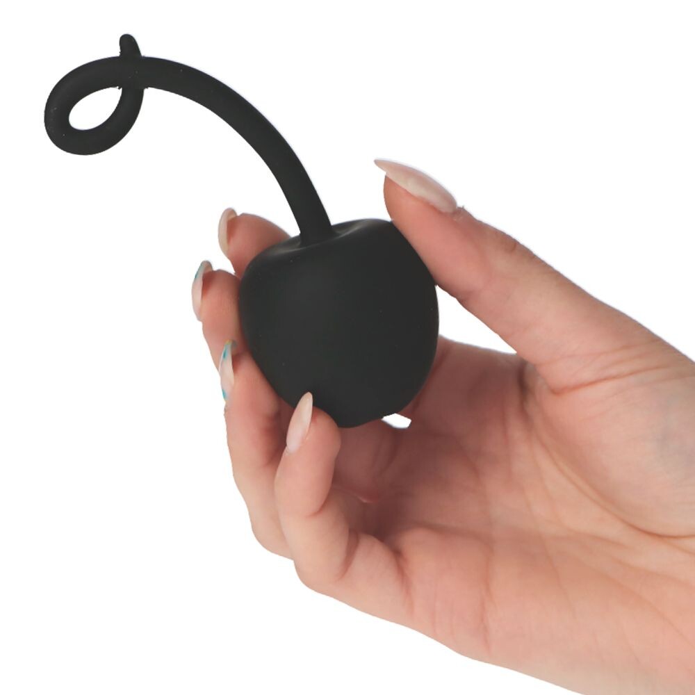 Pallina silicone my secret cherry black - Erotika Shop