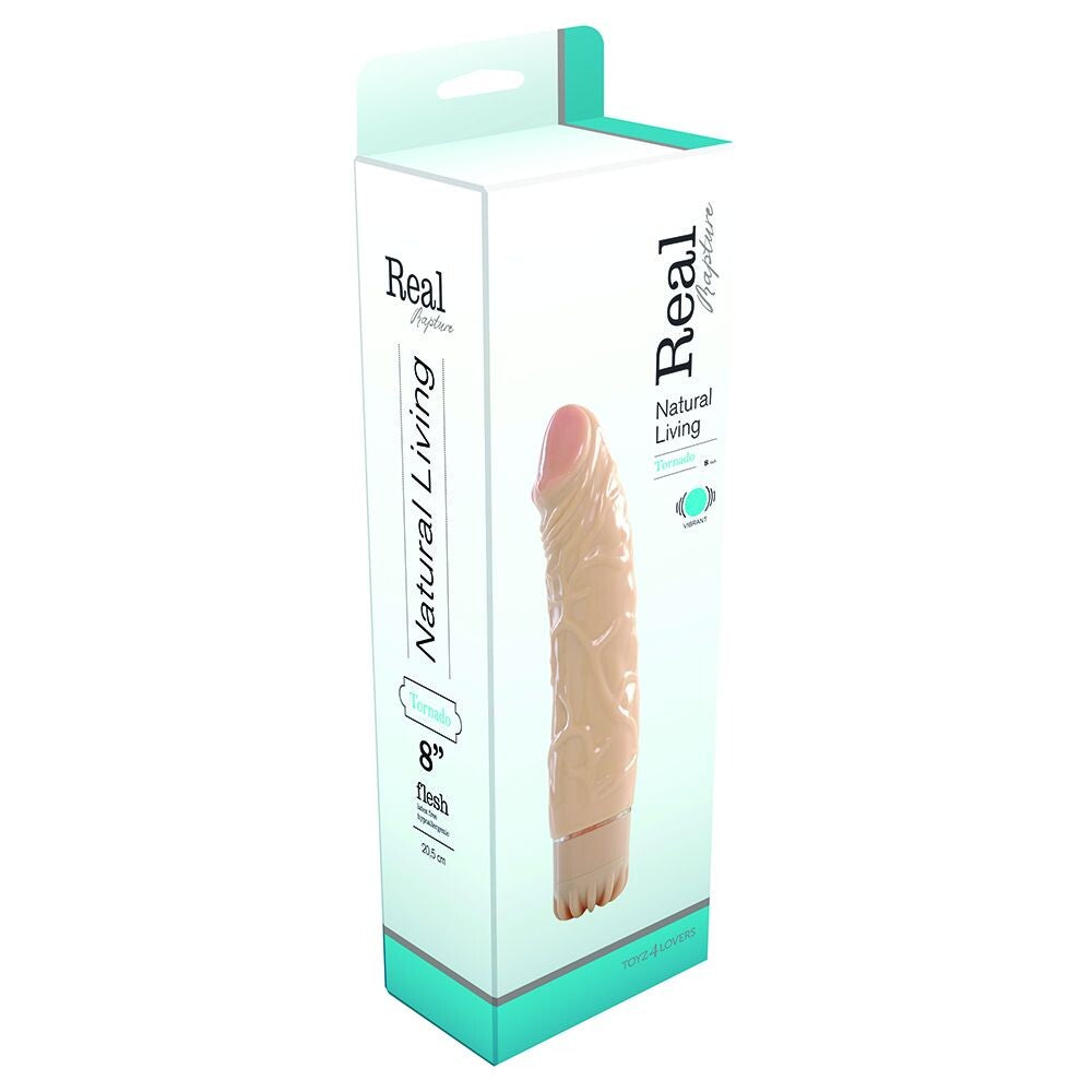 Vibratore Realistico Tornado 20,5 cm - Erotika Shop