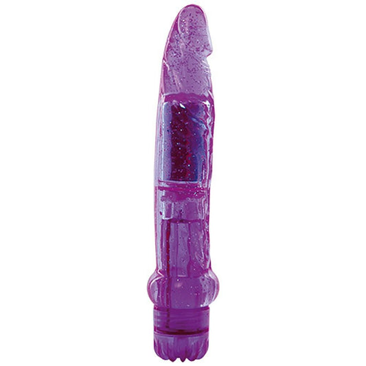 Vibratore Realistico Dazzly Glitter 18,5 cm - Erotika Shop