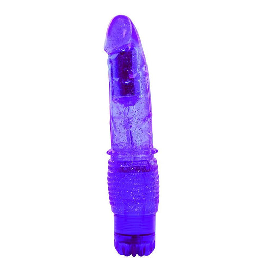 Vibratore Realistico Happy Glitter 21 cm - Erotika Shop