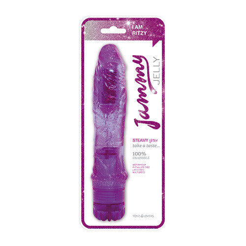 Vibratore Realistico Steamy Glitter 20 cm - Erotika Shop