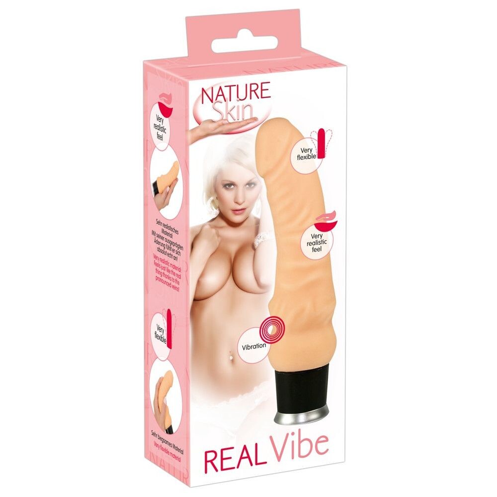 Vibratore Realistico Vibe Nature 15 cm - Erotika Shop