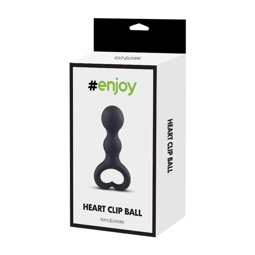 Plug Anale Heart Clip Ball - Erotika Shop